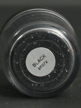 NEW MAC Black 7.5g Glitter - Rare
